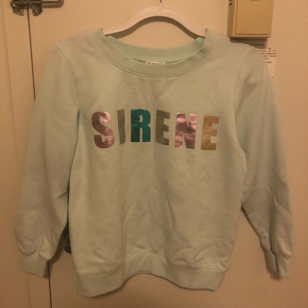 Claudie Pierlot Mint Green Sweatshirt Size 1